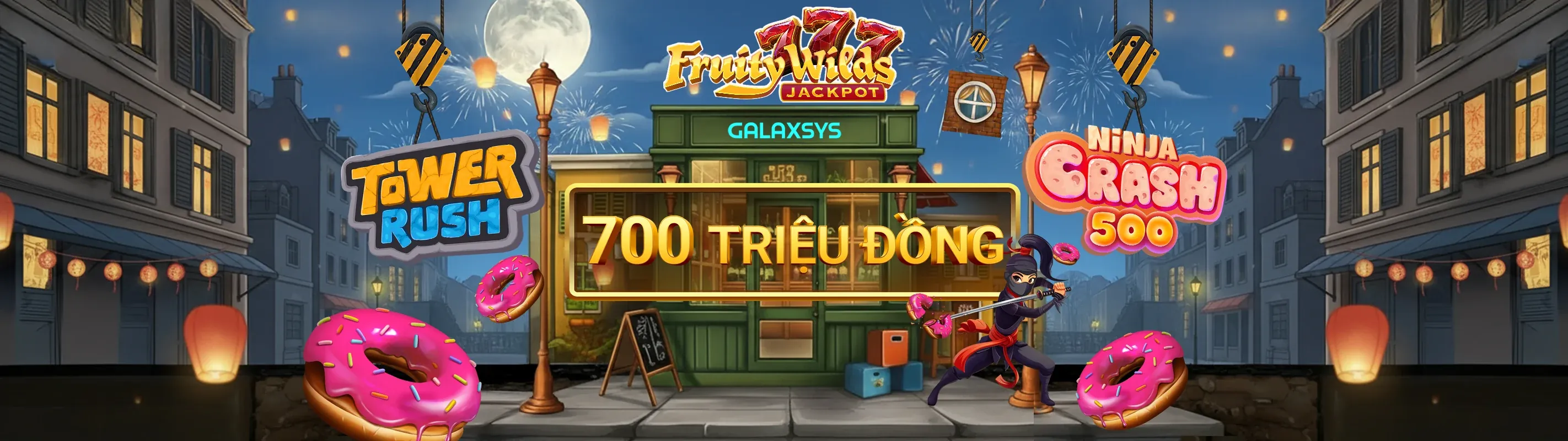 Giao diện 6623a Nổ Hũ với các biểu tượng chiến thắng và tiền thưởng
